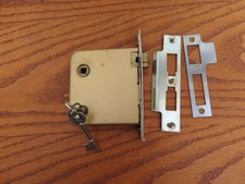 Rare UNION 22971 4" SC Sashlock with Roller latch 4Lever Butters System levers