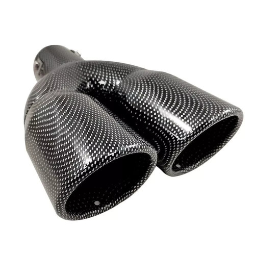 Twin exhaust tip muffler - twin,