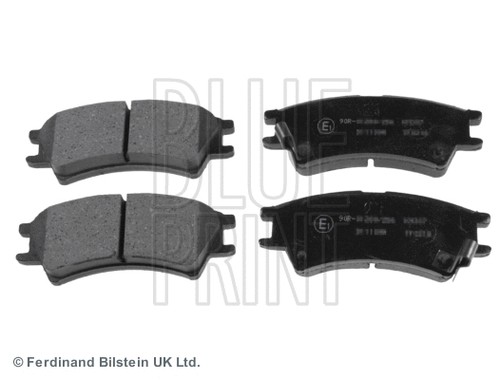 Front brake pad set - set, disc