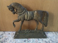 Large Solid Brass Vintage Door