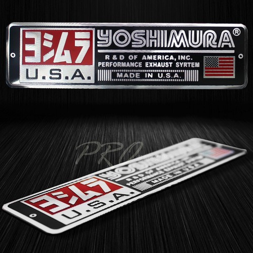 Brushed aluminum emblem - 5.5"brushed,