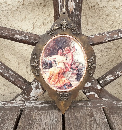 Shabby chic picture plaque - , /