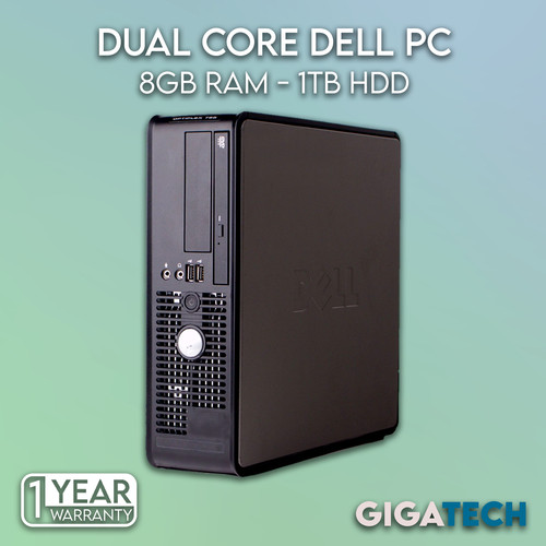 Dell dual core desktop tower - core,