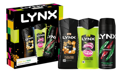 Lynx body trio gift set - trio,