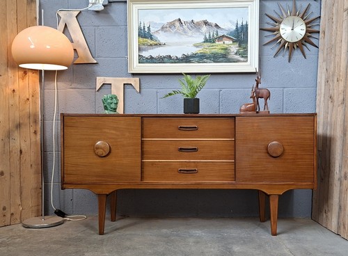 Teak sideboard rare mid - sideboard,