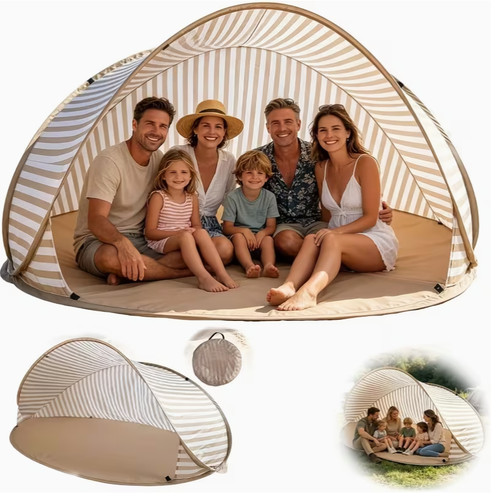 Pop beach tent 4 person - pop, up