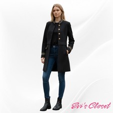 Zara Women's Navy Military