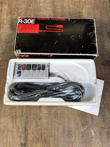 Jvc 30e remote rare boxed - remote,