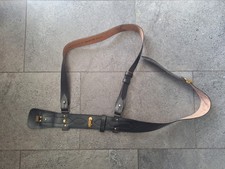 Sam browne leather belt and - sam,