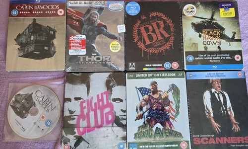 Sealed blu ray - blu, steelbook