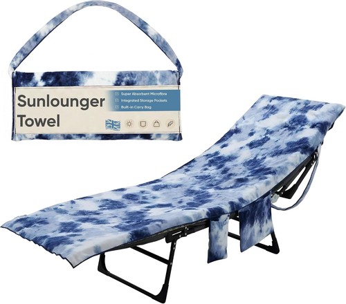Lounger mate beach towel - beach, buddy