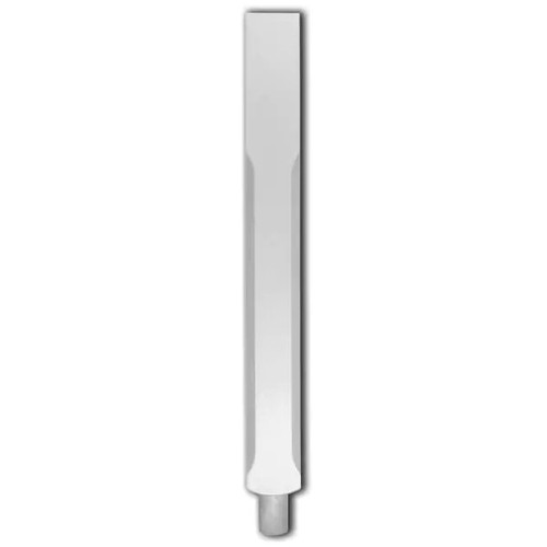 White primed stop chamfered - white,
