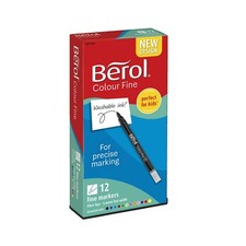 Pack of 12 Berol Pens Fine