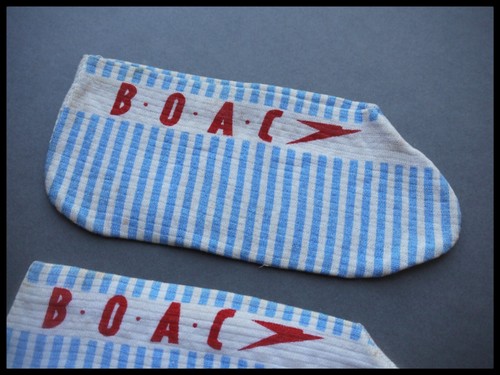Vintage boac airlines flight - airlines,