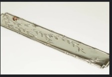 Tiffany & Co. Solid Sterling Silver Bamboo with Rose Gold Ladybug Bookmark