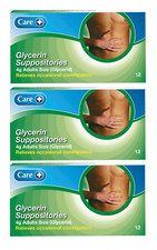 Care Glycerin Suppositories