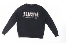 Trapstar Mens Black Cotton