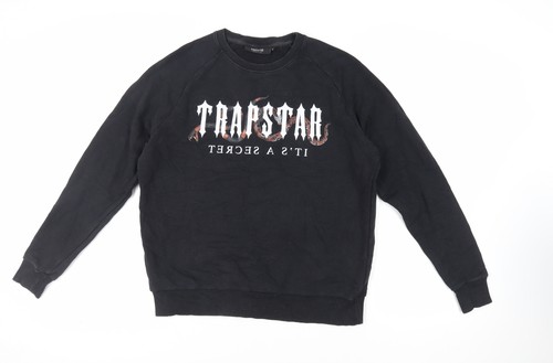 Trapstar mens black - trapstar, cotton