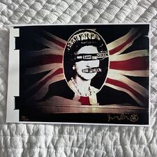 JAMIE REID God Save The Queen SIGNED Numbered 300 Ltd Xerox Print SEX PISTOLS