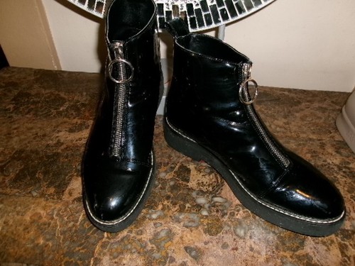 Zara woman black patent - woman,