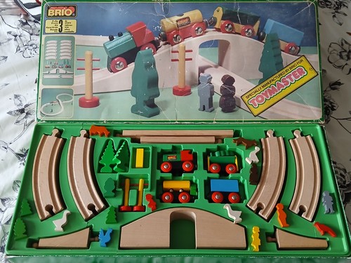 Vintage toymaster brio wooden - vintage,