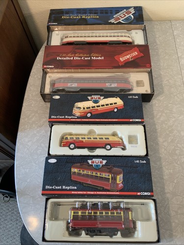 Lot corgi vintage bus - lot,