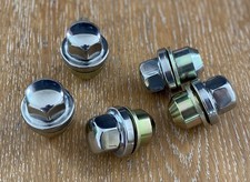 Stainless Steel Alloy Wheel Nuts (x5) - Land Rover Discovery 2 TD5 V8 - ANR3679