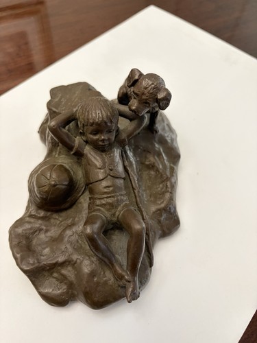 Mia bronze vintage - , dog