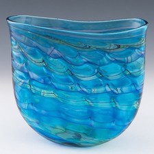 Peter Layton Lapis Vase Late 20th Century