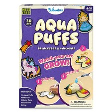 Skillmatics 3D Art Kit - Aqua Puffs Princesses & Unicorns, Christmas Stocking