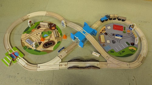 Bigjigs construction train set - construction,