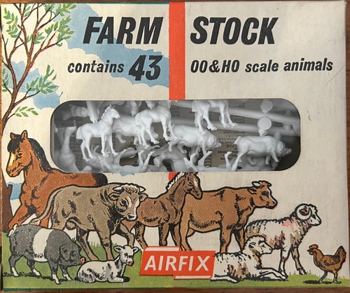 Airfix farm stock figures 72 - farm, 1/72