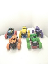 Set of 5 kids monster truck toys in excellent used condition