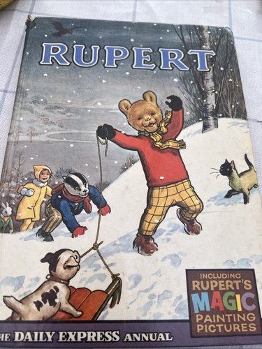 Vintage rupert bear annual - rupert,