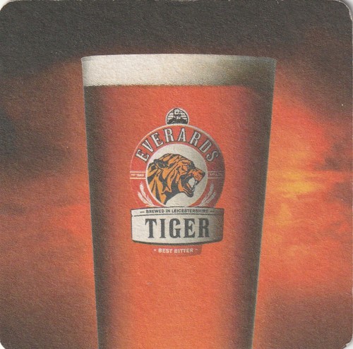 Beer mat everards brewery - beer,