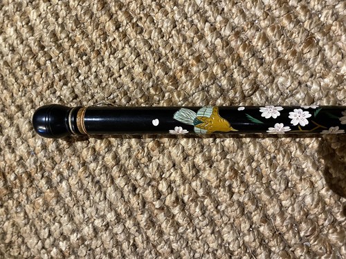 Rare oriental walking - , cane