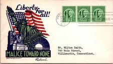 FDC 1943 SC #908