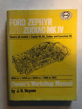 J H Haynes Ford Zephyr And