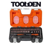 Bahco S460 Socket Set Metric 1/4in Drive 46pcs