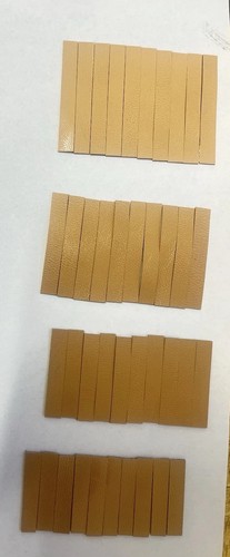 Accordion treble reed valves - reed,