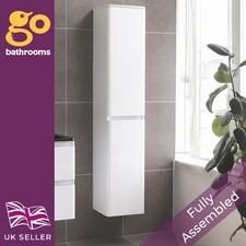 White Gloss Tall Bathroom