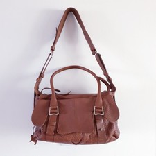 Radley Medium Pebble Tan Leather Bag In Good Condition No Dust Bag