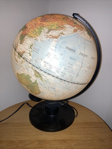 World globe lamp - light, from