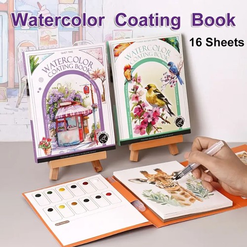 Sheets watercolor painting - 16,