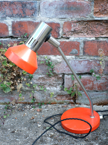 Mid century vintage orange - mid,