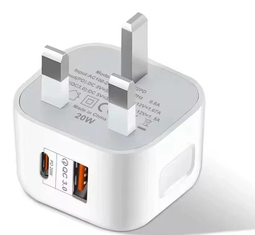Fast charging dual - port, plug