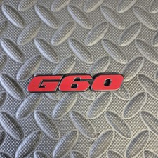 VW Corrado G60 Rear Badge