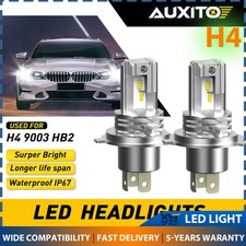 H4 Led Headlight Bulbs White