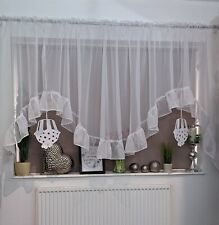 Kitchen voile net curtain with