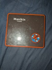 Vintage Manikin Cigars Tin - 1970s Tobacco Memorabilia Advertising Mancave
